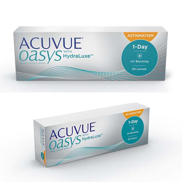 Acuvue Oasys® 1-day With Hydraluxe™ Technology For Astigmatism