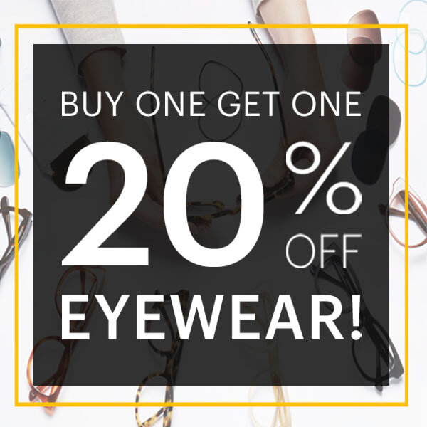 Buy One Get One 20% Off!
