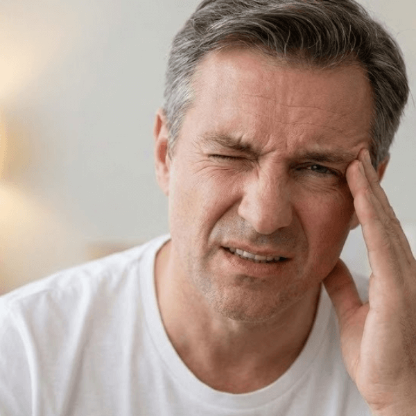 I feel discomfort in my eye when blinking. Is it serious?