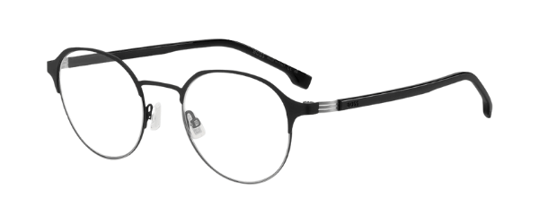 Hugo Boss optical frames in gold tone titanium