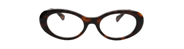Oval glasses