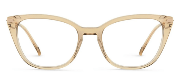 Oversized cat eyeglasses