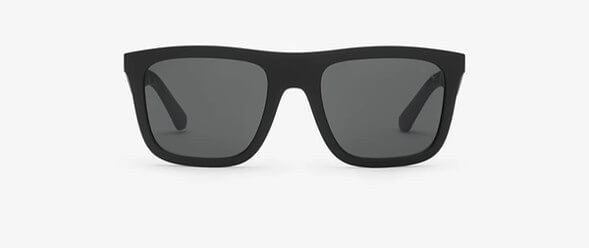 Burberry Embossed Check Square Sunglasses