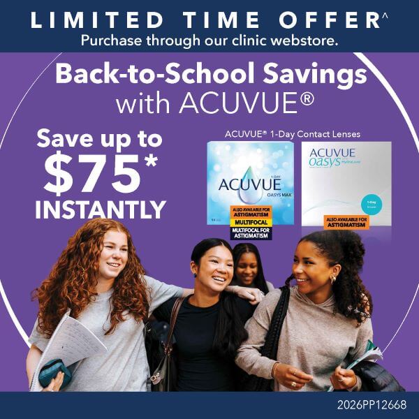 Back to School Savings with ACUVUE ®